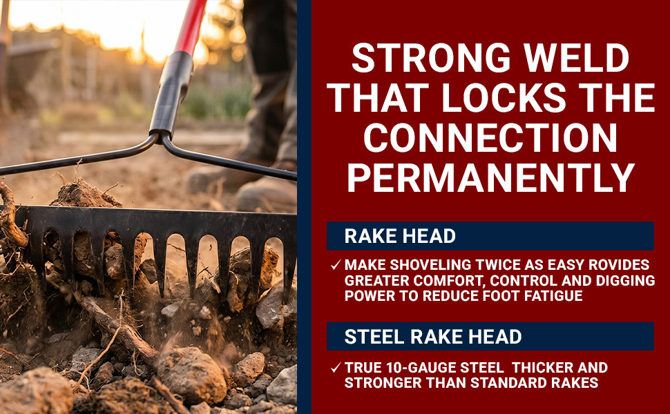 Bow Rake 16" Tines