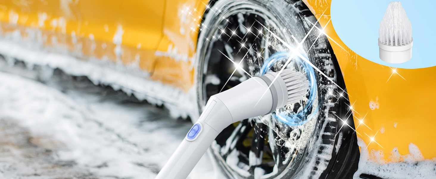 electric spin scrubber