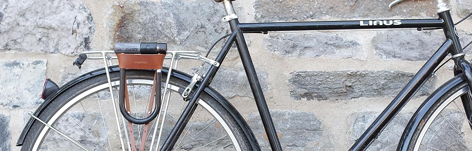 Leather U-Lock Holster - Bike Accessories - Oopsmark