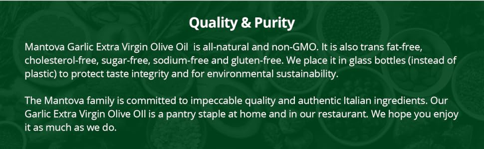 Fine Italian Food Quality and Purity USDA Organic non-GMO Authentic Imported Mantova