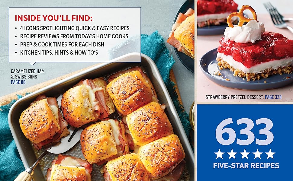 633 Five Star Recipes, Kitchen Tips, Hints &amp; How To’s &amp; Much More.