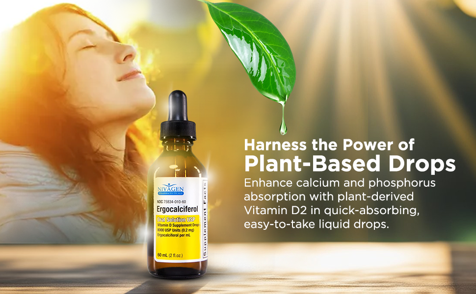 Vitamin D2 Liquid Drops