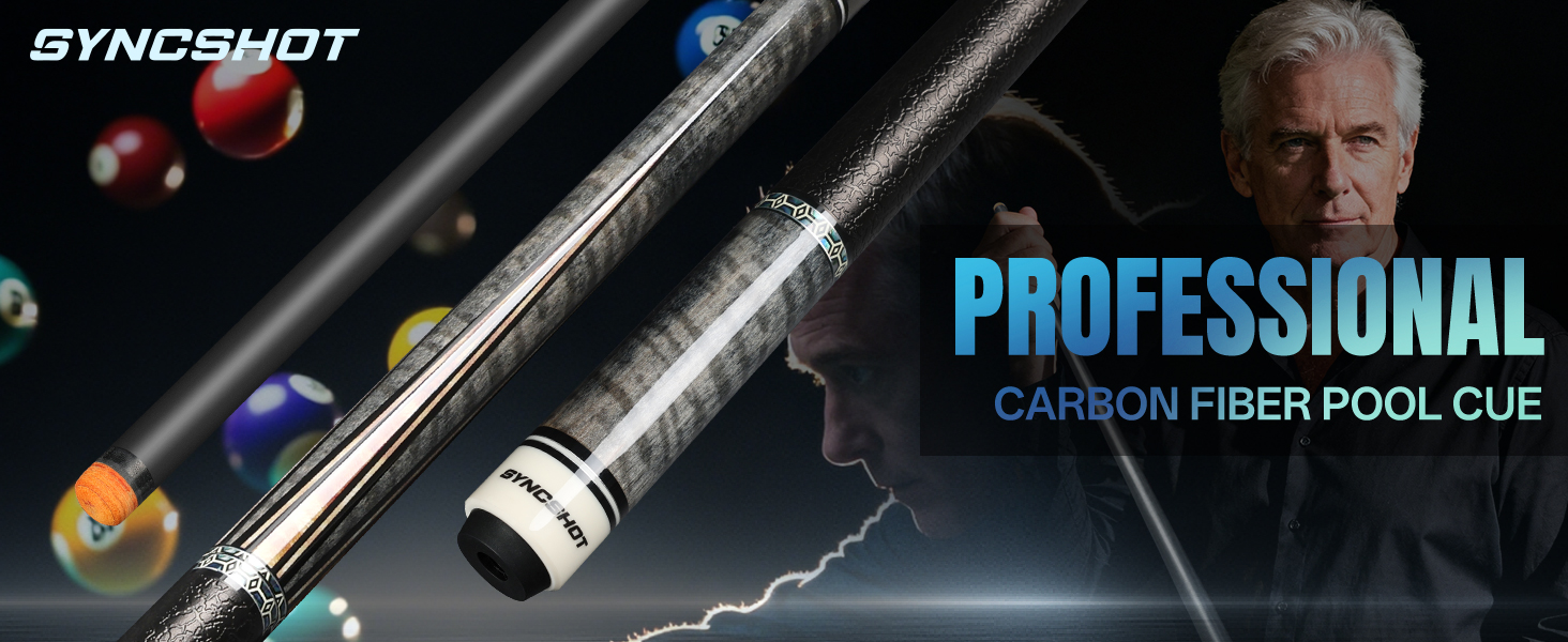 Carbon Fiber Pool Cues