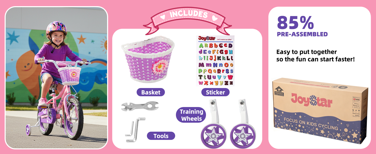 easy assembly kids bike