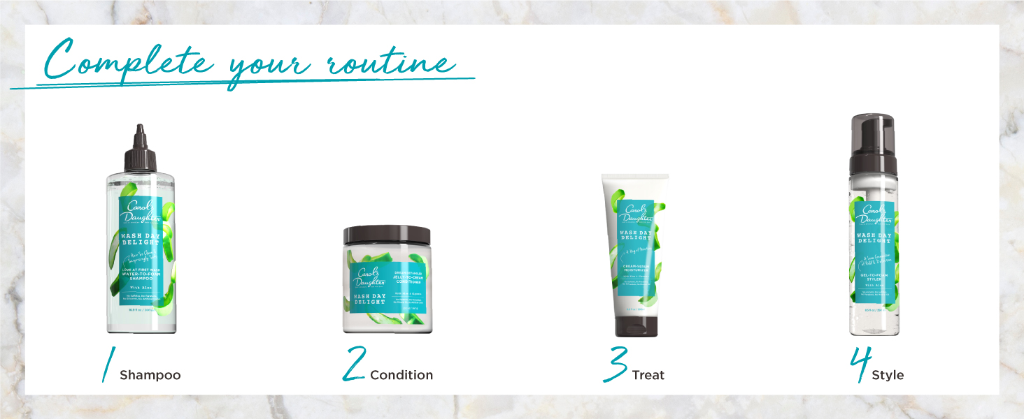 hair product routine