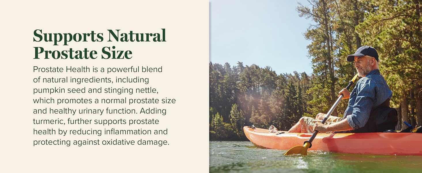 Supports Natural Prostate Size