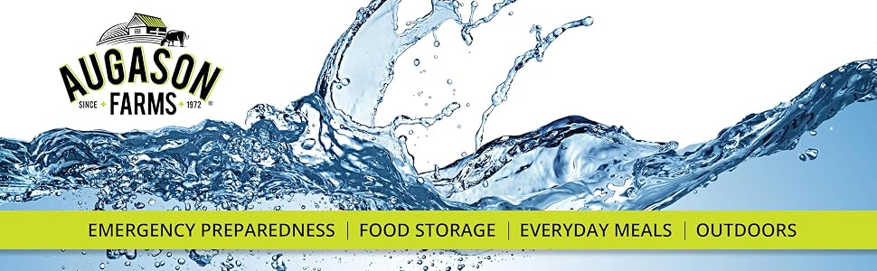 Augason Farms Emergency Preparedness Food Storage Water Storage