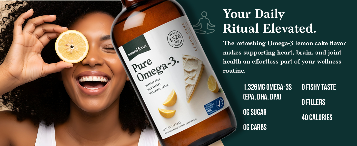 Pure Omega 3 - Liquid Fish Oil