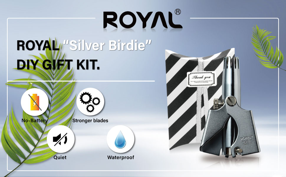 ROYAL “Silver Birdie” DIY GIFT KIT.