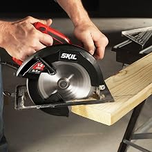 Cutting wood at angle