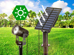 solar powered spotlights