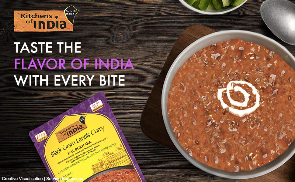 kitchens of India, taste the flavor of India with every bite, dal bukhara