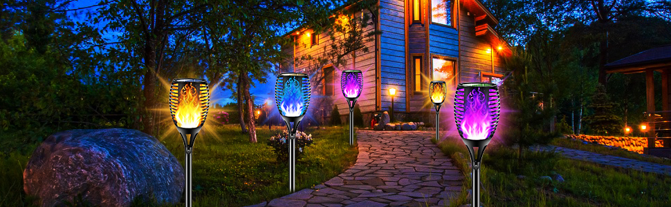 Solar Torch Lights