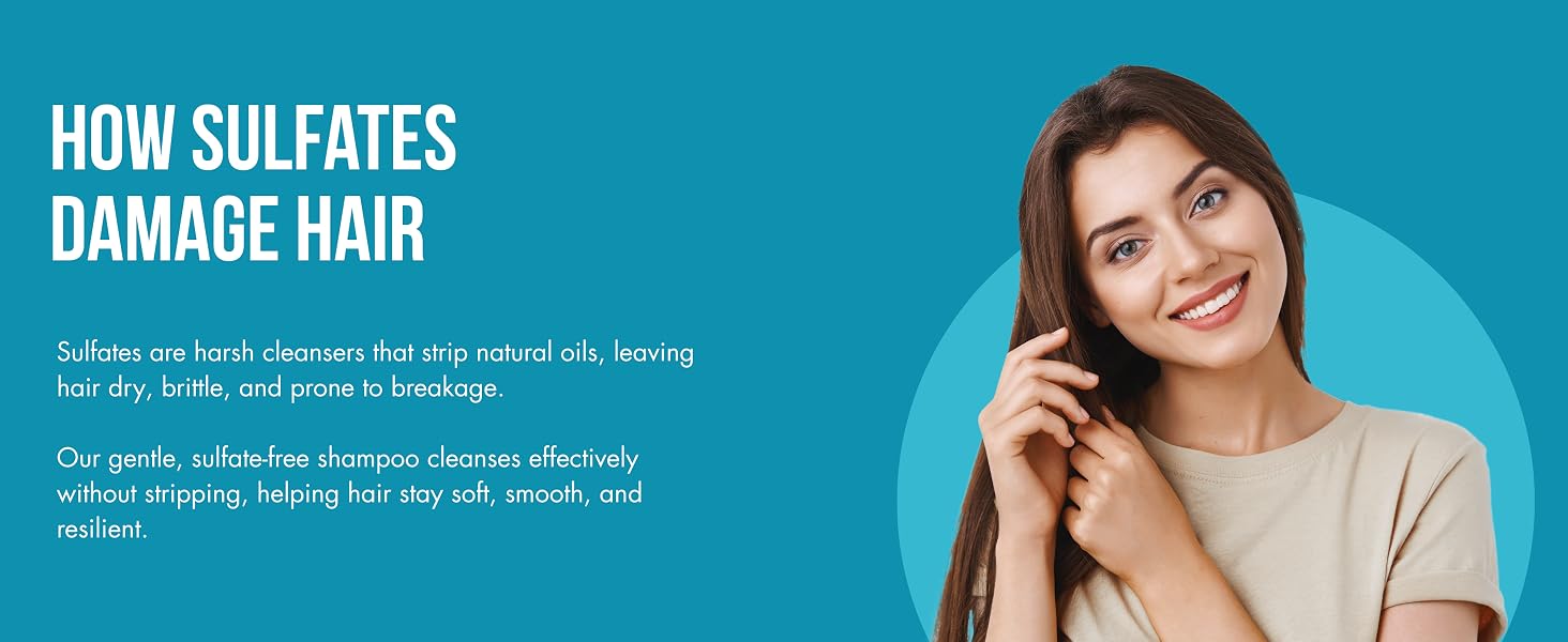 how sulfates damage hair
