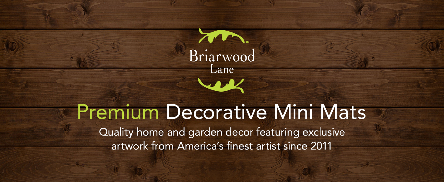 Briarwood Lane Decorate Mini Mat Doormat Inserts