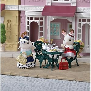 tea parties; doll tea party; outdoor doll furniture; doll furniture; realistic doll furniture; dolls