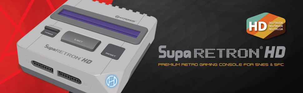 Hyperkin Retro Console SNES Modern SupaRetron HD Retron High Definition Famicom Super Cartridge