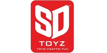 SD Toys Company Logo Makers of Tracer Racers, Marble Racers and Perfect Craft Brands