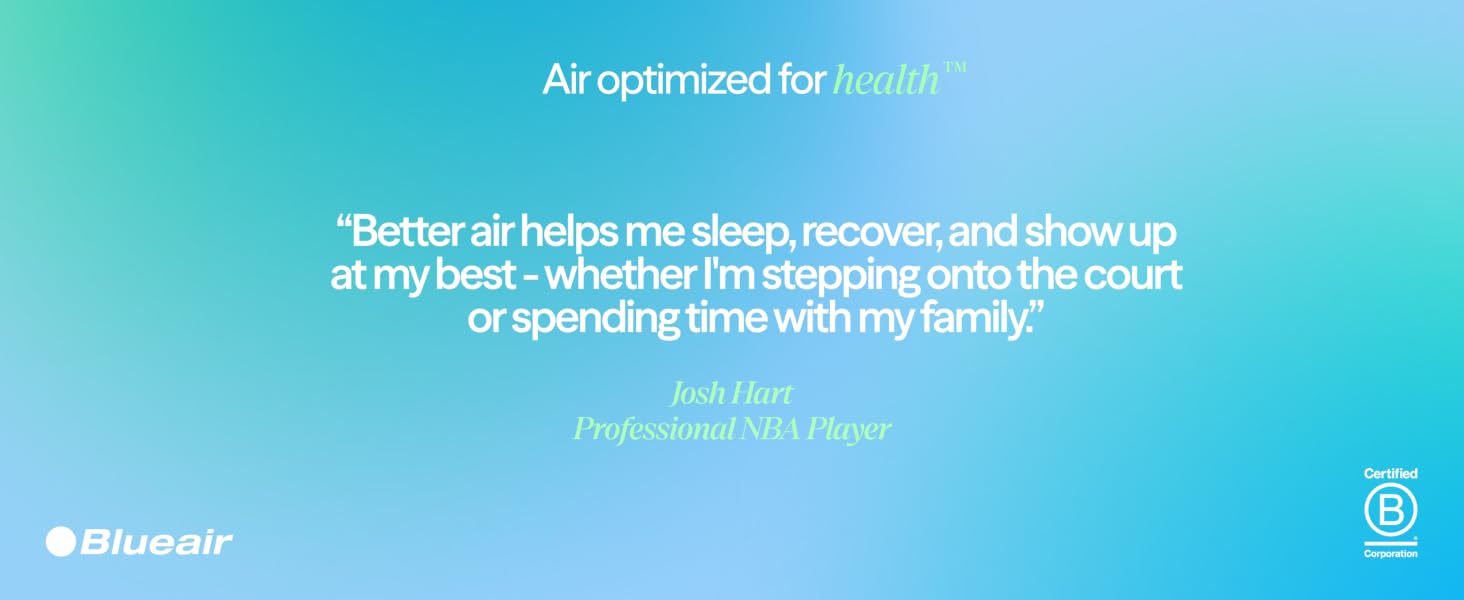 Better air helps Josh Hart sleep, recover and perform better