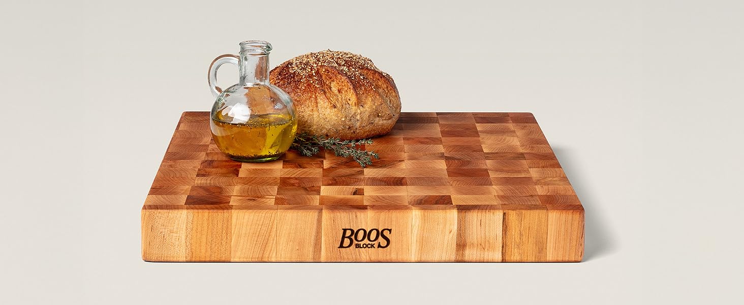 Food on wood board, beige.