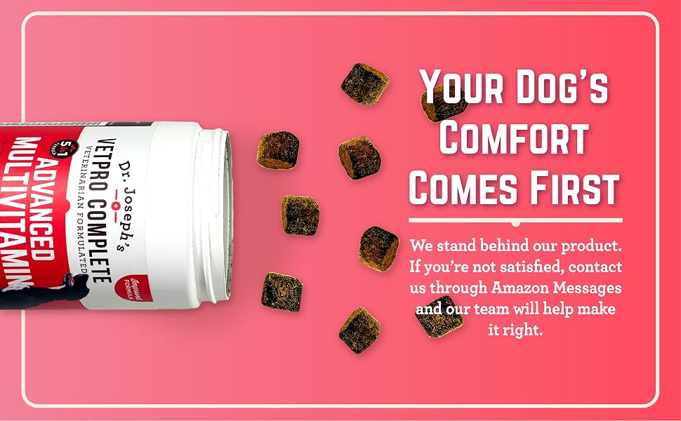 VetPro Complete is veterinarian formulated and science backed