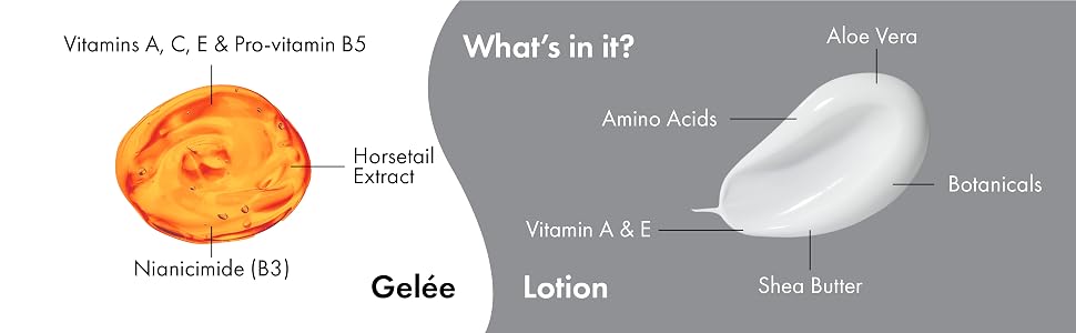 reviving vitamins and emolients condition and skin replenishment