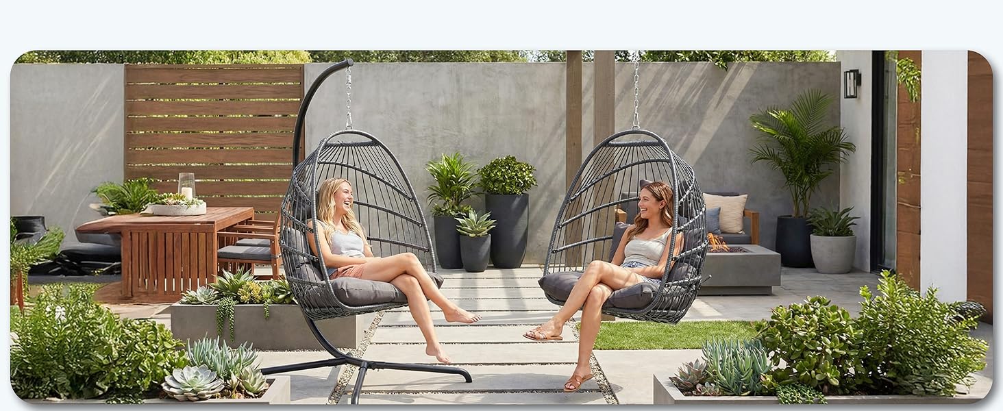 egg chair without stand swing basket seat ceiling tree hammock hanging egg shaped chair with cushion