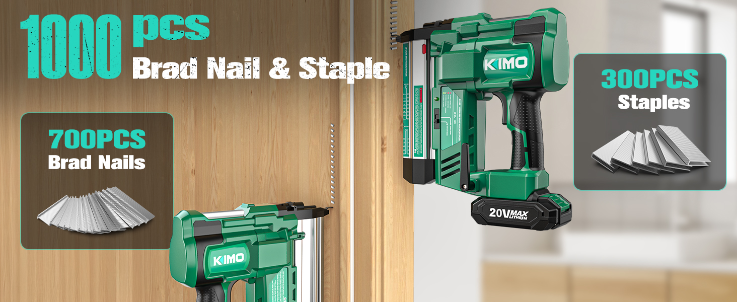 1000pcs Brad Nail &amp;amp; Staple