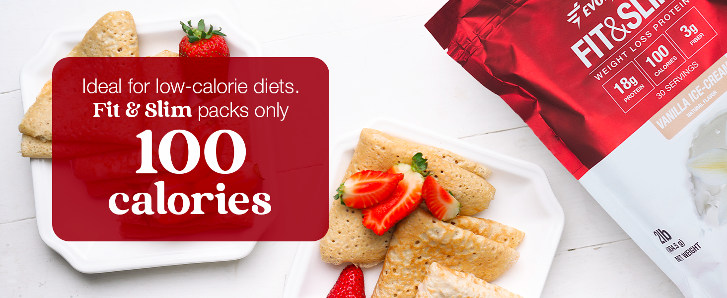low-calorie diets, 100 calories Fit&amp;Slim