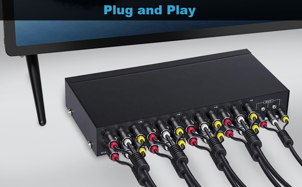 Plug and play, no extra power supply and software drive needed