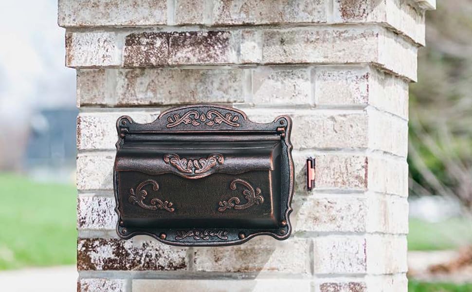 mailbox on brick