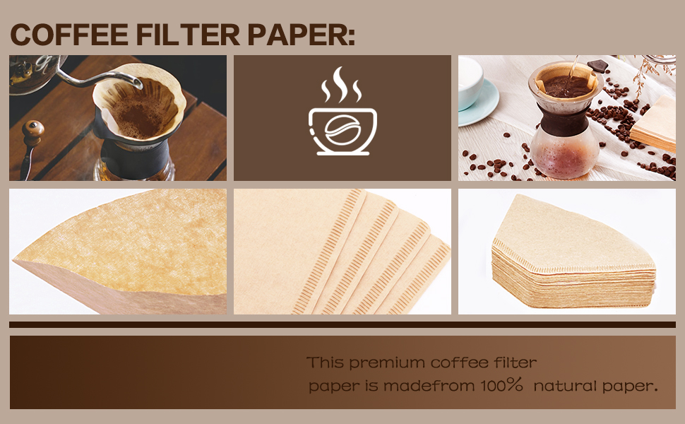 #2 Brown Coffee Filter Paper