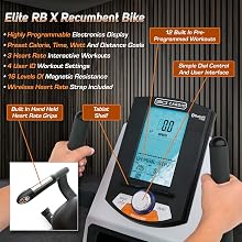 3G Cardio Elite RB Recumbent Bike