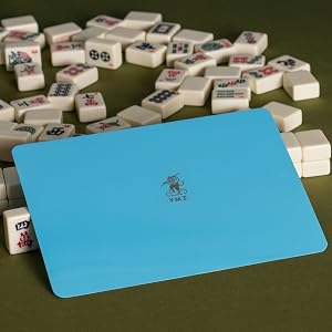 Mahjong Tile Mixer (Shuffler) - Blue - Set of 2
