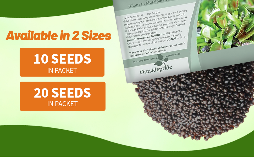 Venus Flytrap Seed Packet