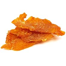 duck jerky dog treats chicken beef hand sliced high protein natural grain free healthy meat chew USA