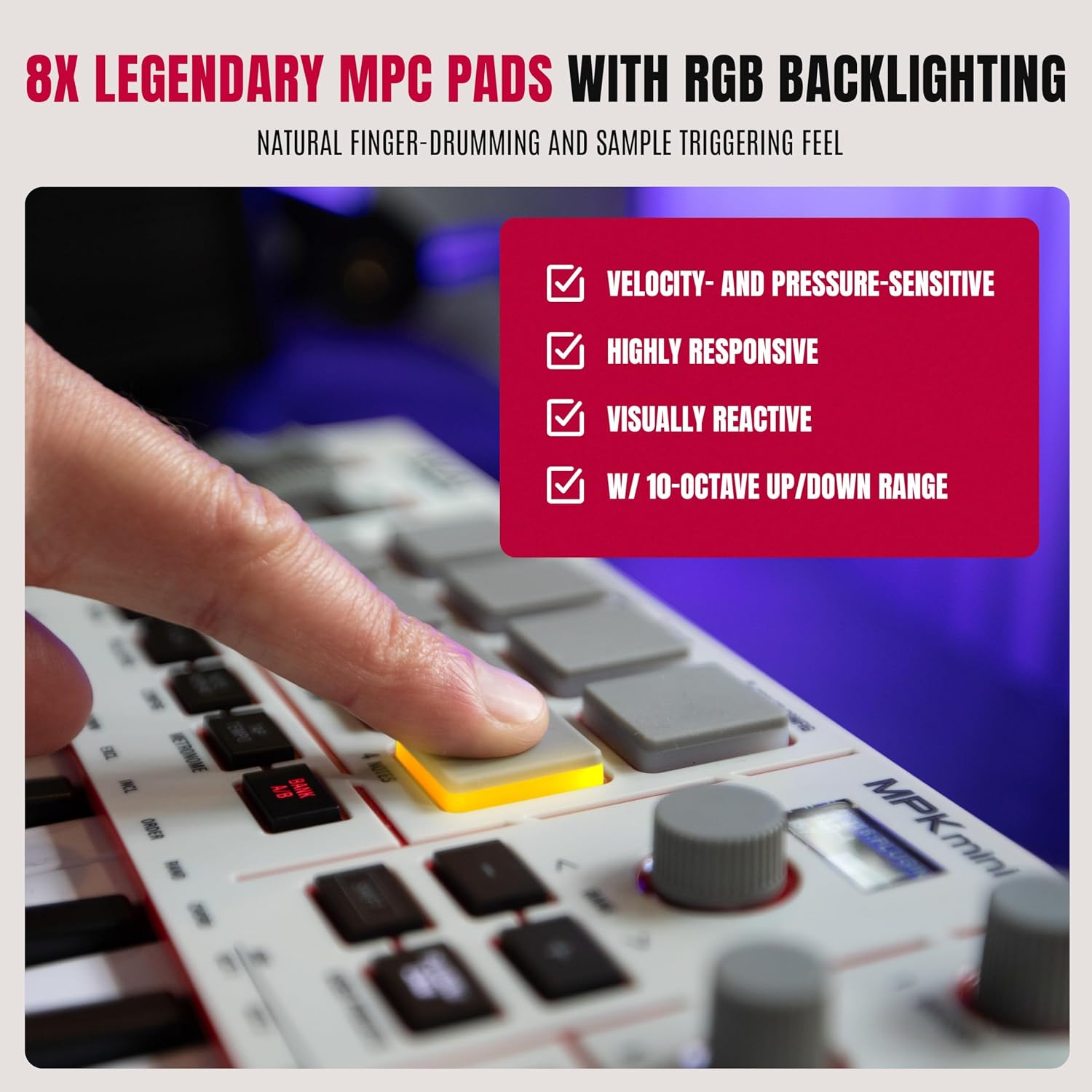 Akai Professional MPK Mini MK3 25-Key USB MIDI Keyboard Controller