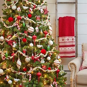 Fake Artificial Pop Corn Popcorn Christmas Tree Garland Holiday Decorations