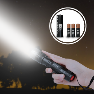 led flashlight flashlights high powered lumen tactical light heavy duty emergency brightest EDC