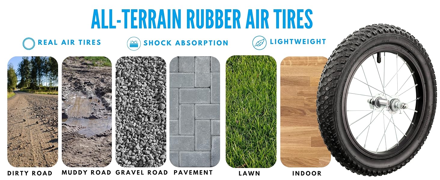 ALL-TERRAIN Rubber Air Tires