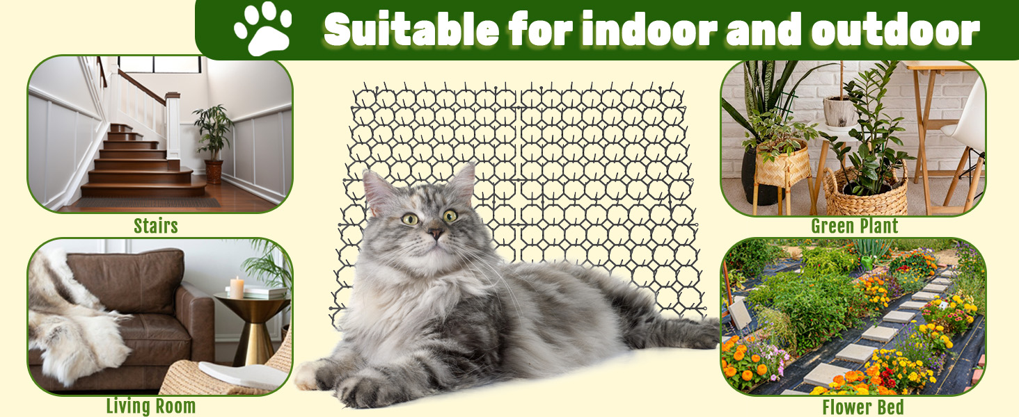 Square Cat Scat Mats