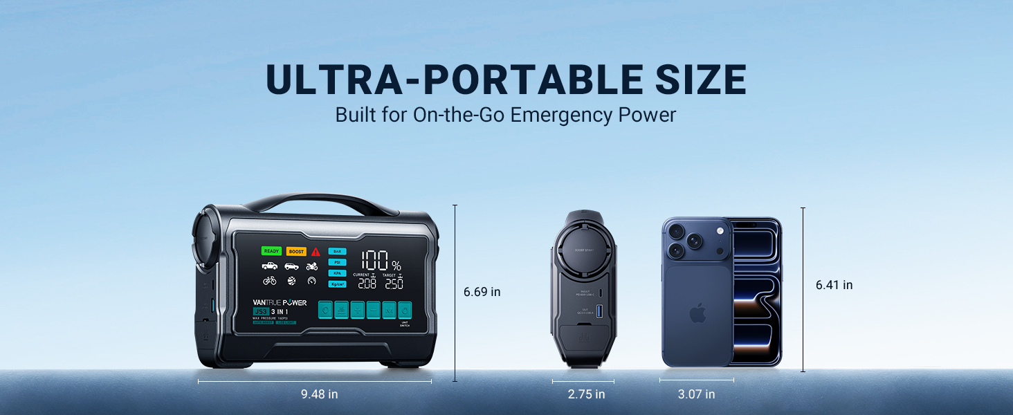 Portable Jump Starter