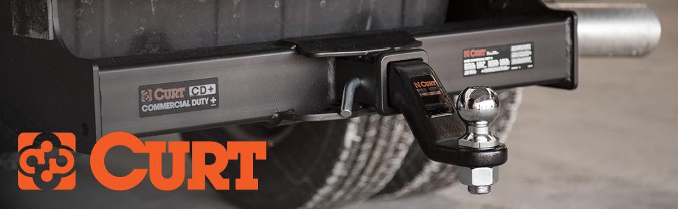CURT Class 5 Hitch with Ball Mount