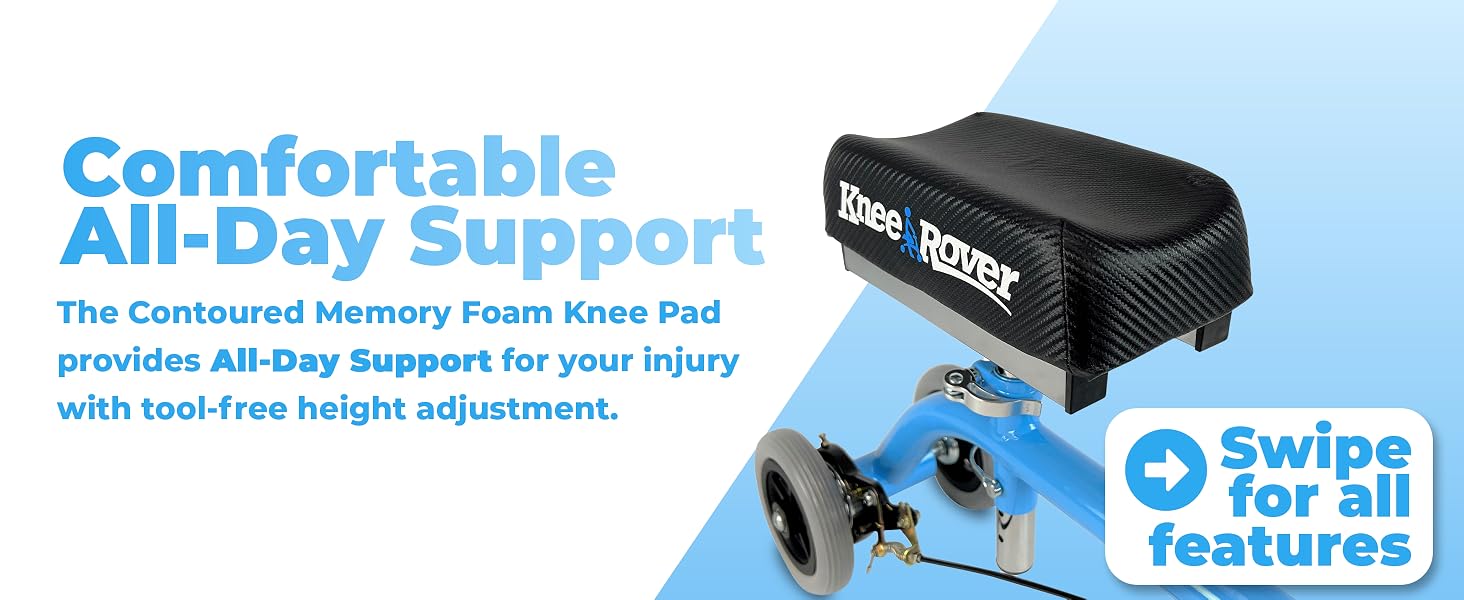 One leg scooter walker single leg after injury foot surgery mobility device crutch alternative best