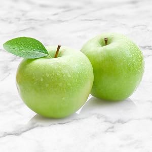 Granny Smith Apples on Marble