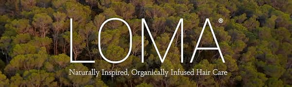 Loma Logo over trees