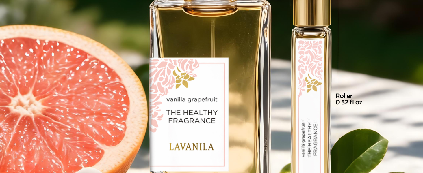 Lavanila Grapefruit healthy fragrance clean natural perfume women sensitive skin