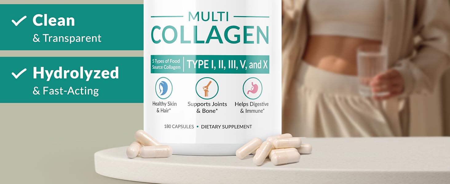 Multi Collagen Protein Capsules