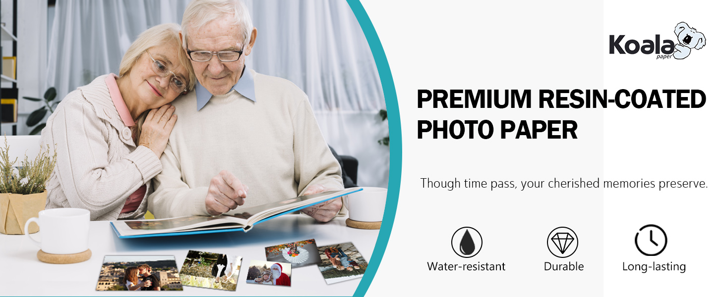 prmium resin coated photo paper