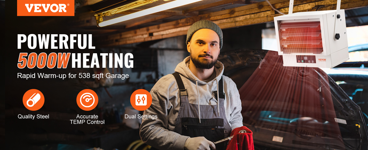 electric garage heater